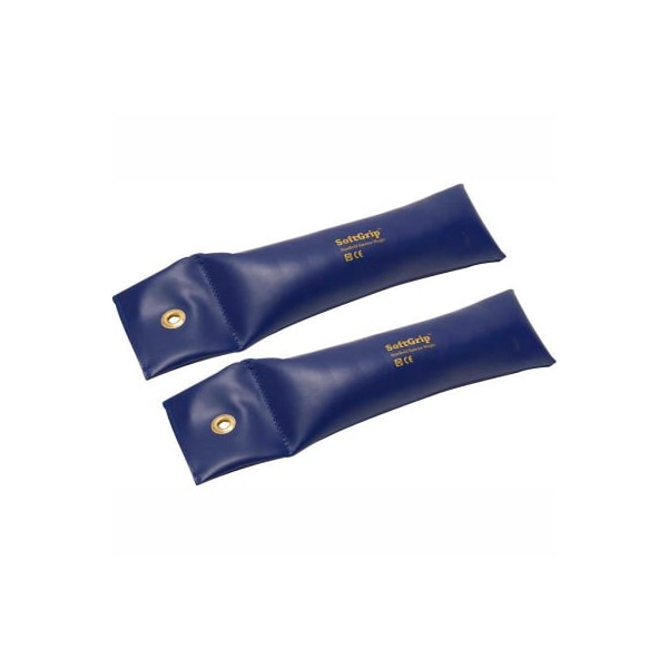 CanDo SoftGrip Hand Weight, 9 lb., Blue, 1 Pair